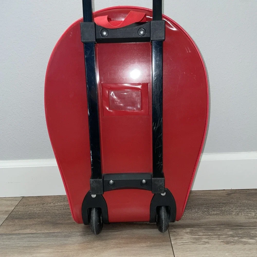 Disney Store Spiderman Rolling Suitcase Carry-On‎ Disney Store Red